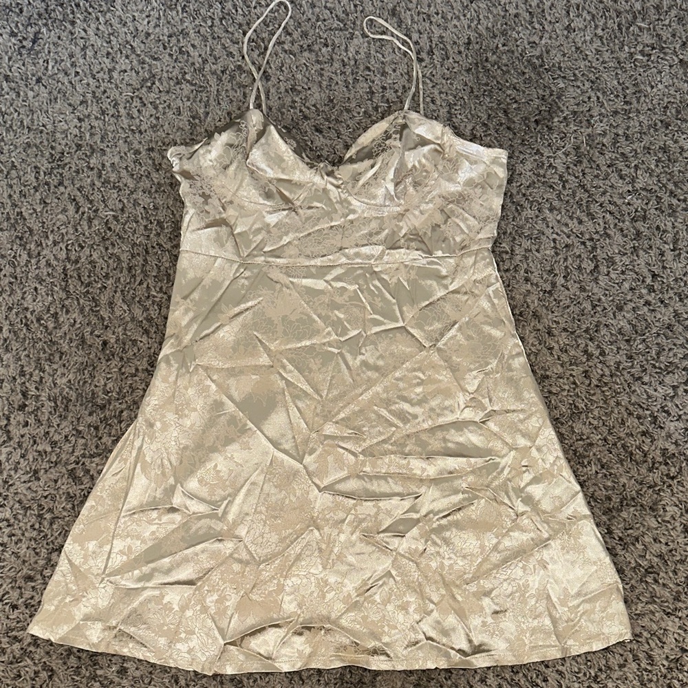 Zaful Cream Mini Dress